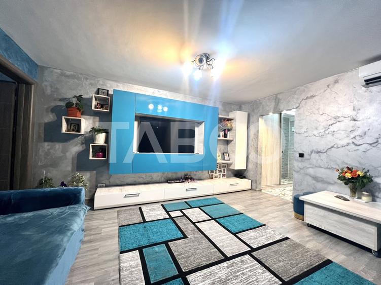 Apartament cu 3 camere semidecomandat, mobilat în Gheorgheni