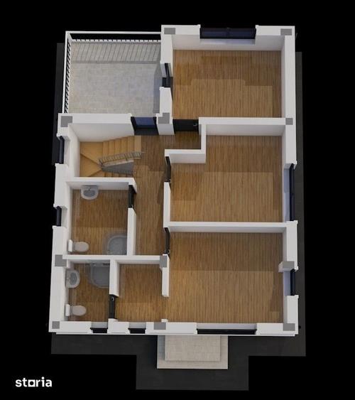 Casa Premium la cheie Parter+Etaj - sat Vulturi - 7 km de Copou - 1