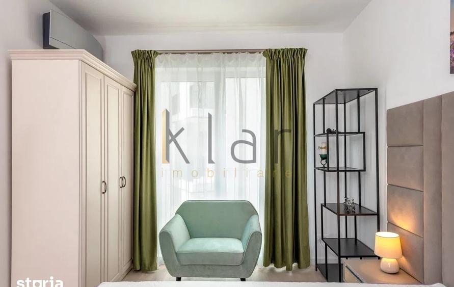 Apartament cu 2 camere semidecomandat, mobilat în Central