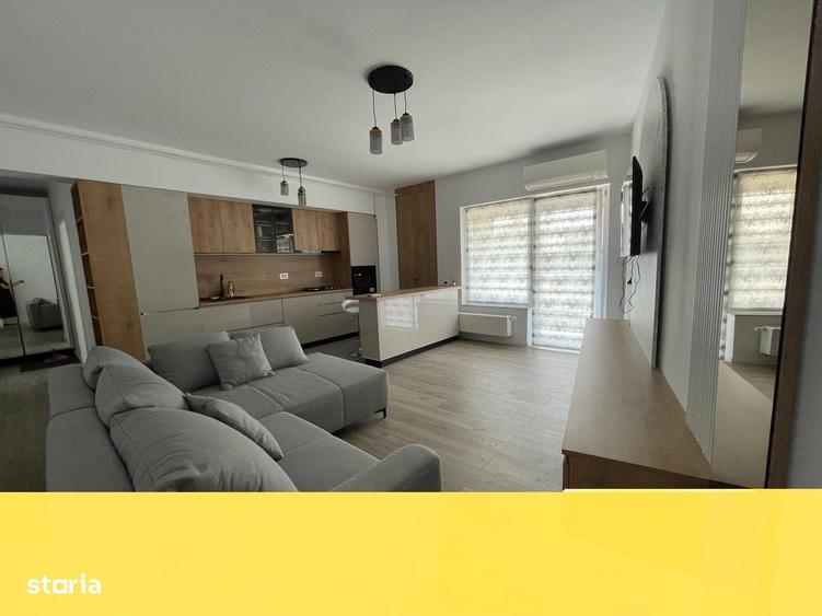 Apartament cu 2 camere decomandat, mobilat în Lacul Morii