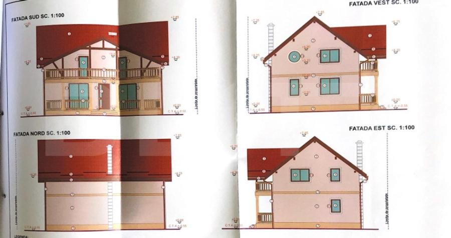Casă individuală cu 1 camere cu Teren 1000 Mp în Nord