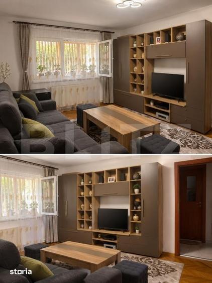 Apartament cu 3 camere decomandat, mobilat în Centrul Istoric
