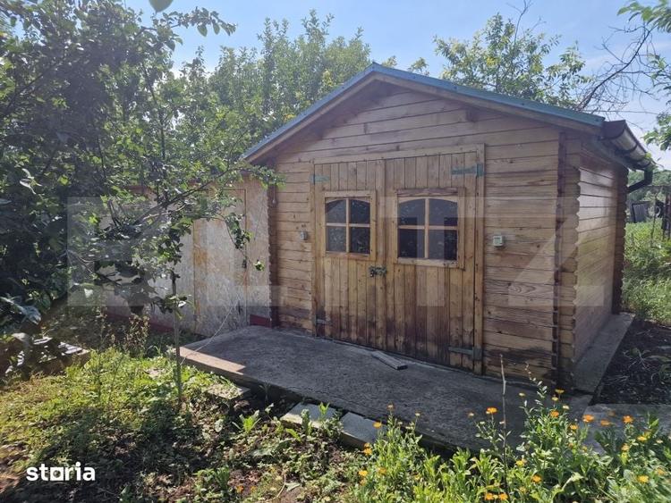 Casă cu 2 camere cu Teren 1000 Mp în Viișoara