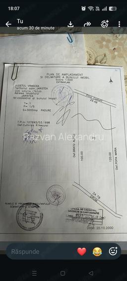 Vanzare casa curte sat Padureni com Jaristea Foc?ani