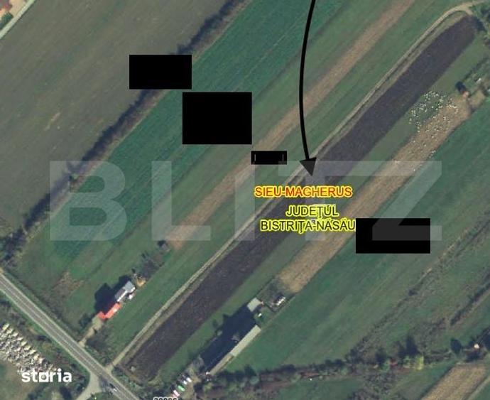 Teren de 4500 mp, în Șieu