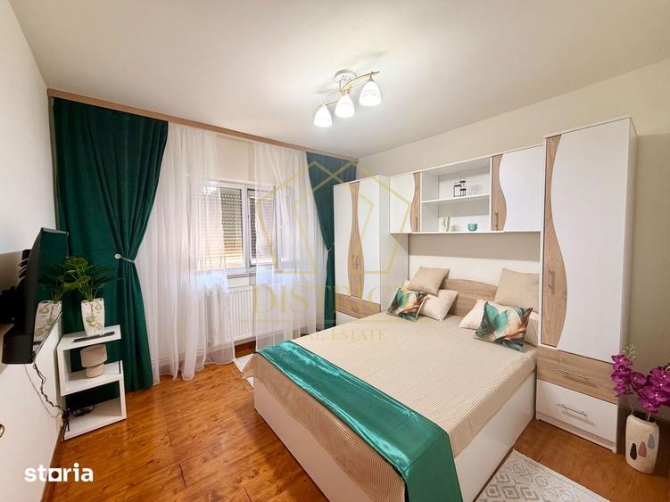 Apartament cu 3 camere semidecomandat, mobilat în Olimpia-Stadion