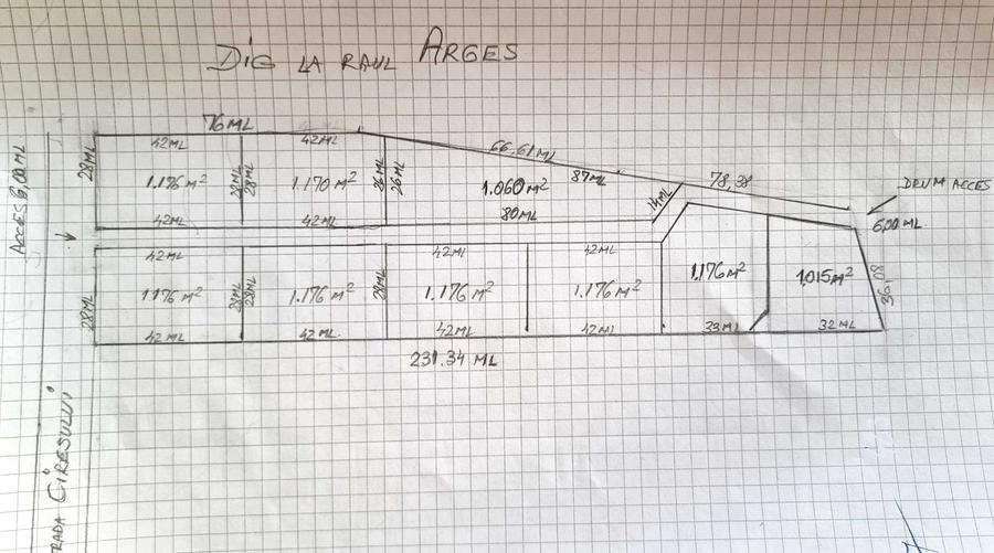 Gradistea Intravilan M3 mixt , 32Km de Bucuresti ,teren 12.000m2 , deschidere la 2 strazi asfaltate , utilitati . pret de pret de pret... - 6