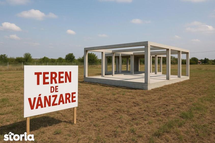 Teren de 2950 mp, în Florești