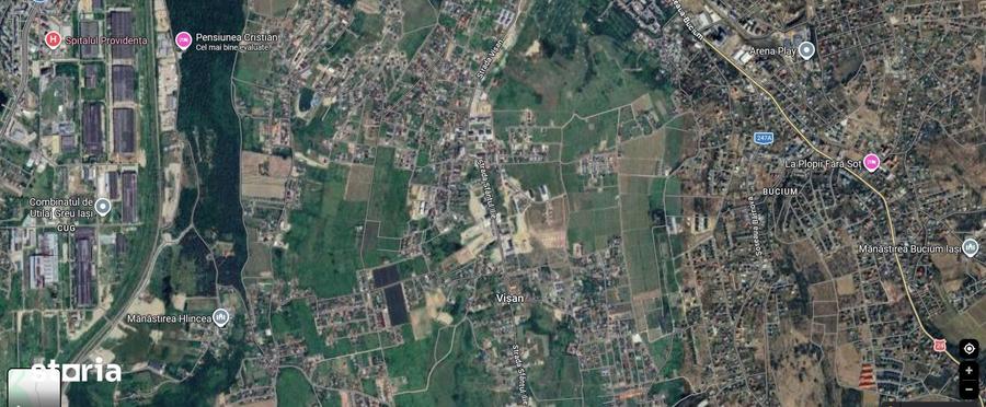 Teren de 2500 mp, în Bârnova