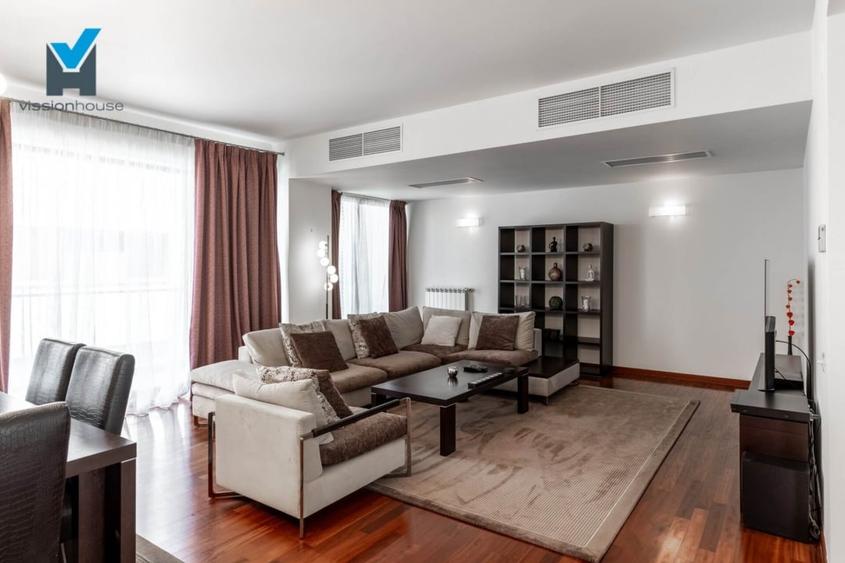 Apartament cu 3 camere decomandat, mobilat în Herăstrău