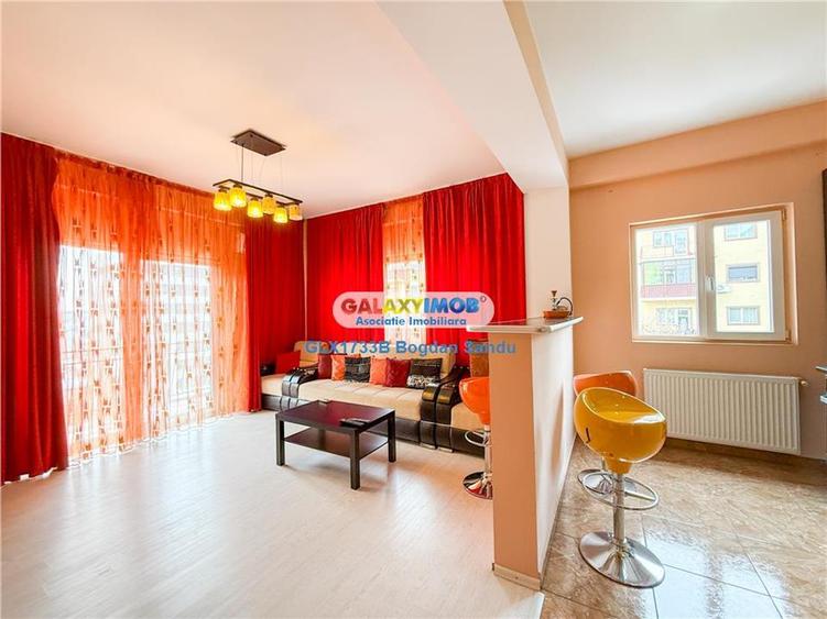 Apartament cu 2 camere semidecomandat, mobilat în Militari