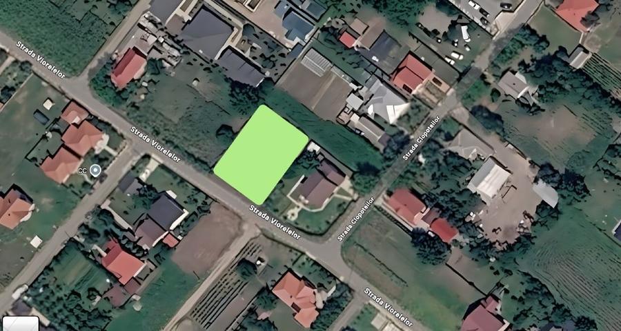 Teren Construcții intravilan de 1000 mp, în Cătămărești-Deal