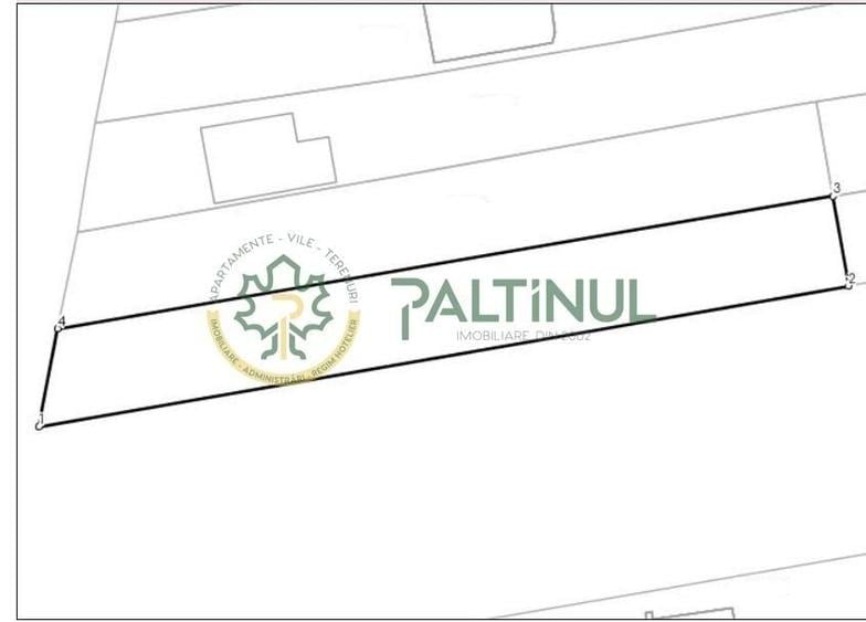 Teren Construcții intravilan de 1033 mp, în Daia
