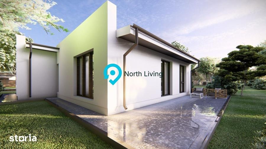 Casa individuala - 4 camere - 110 mp utili- Teren 500 mp -Domne?ti - 4