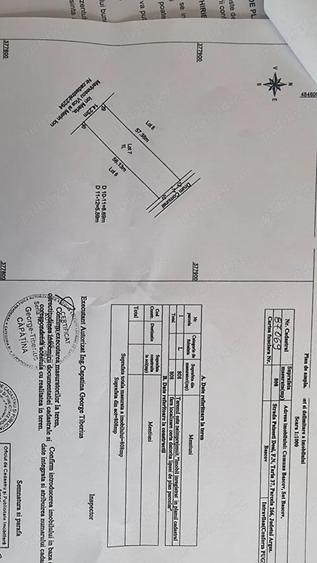 Teren de 800 mp, în Glâmbocu
