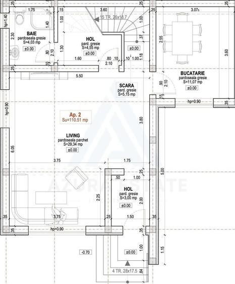 Casa moderna 3 camere 2 bai si curte 170 mp in zona Arhitectilor - 7
