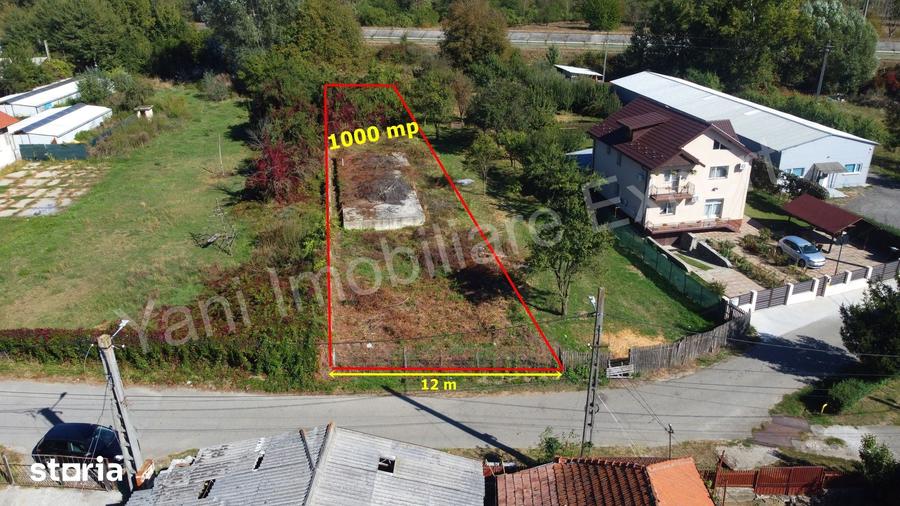 Teren de 1000 mp, în Central