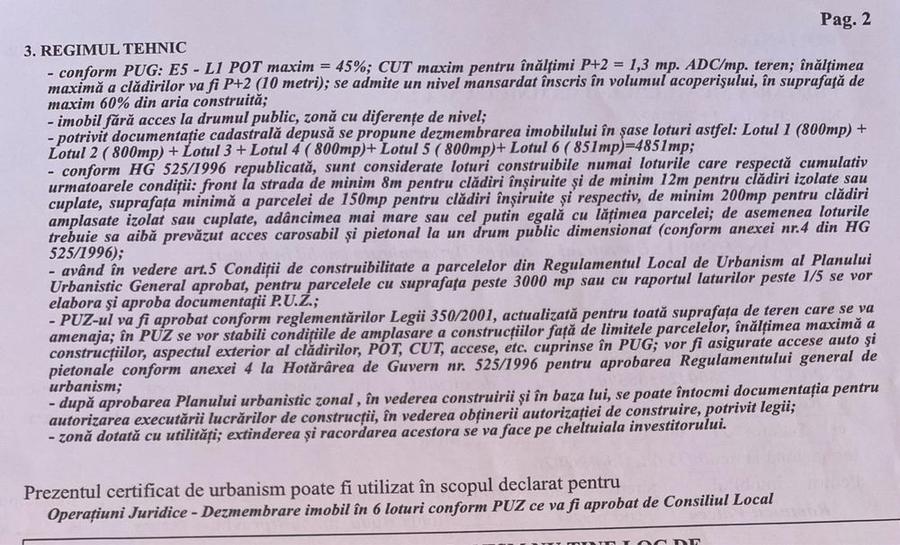 Teren de 4851 mp, în Poenari