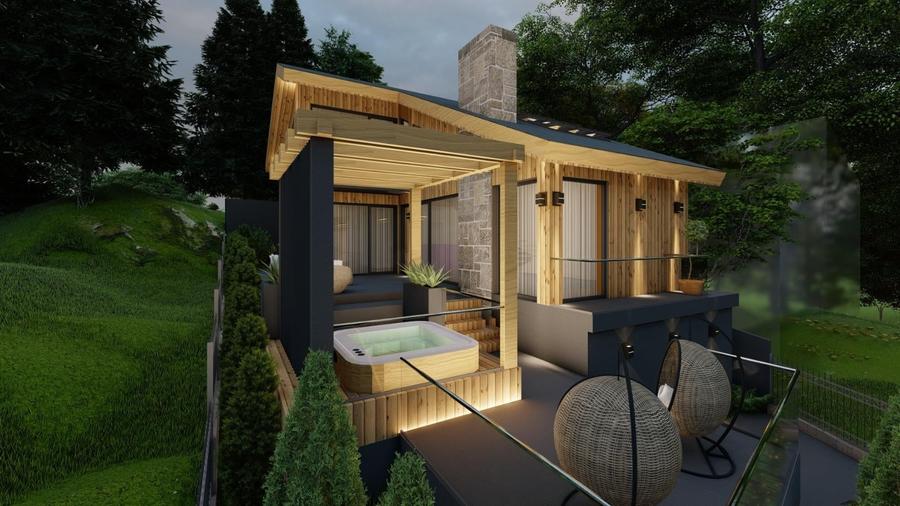 Casă individuală cu 3 camere cu Teren 227 Mp în Piatra Arsă