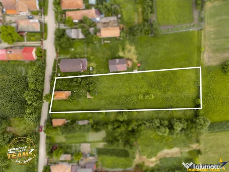 Casă cu 3 camere cu Teren 2619 Mp în Mărcuș
