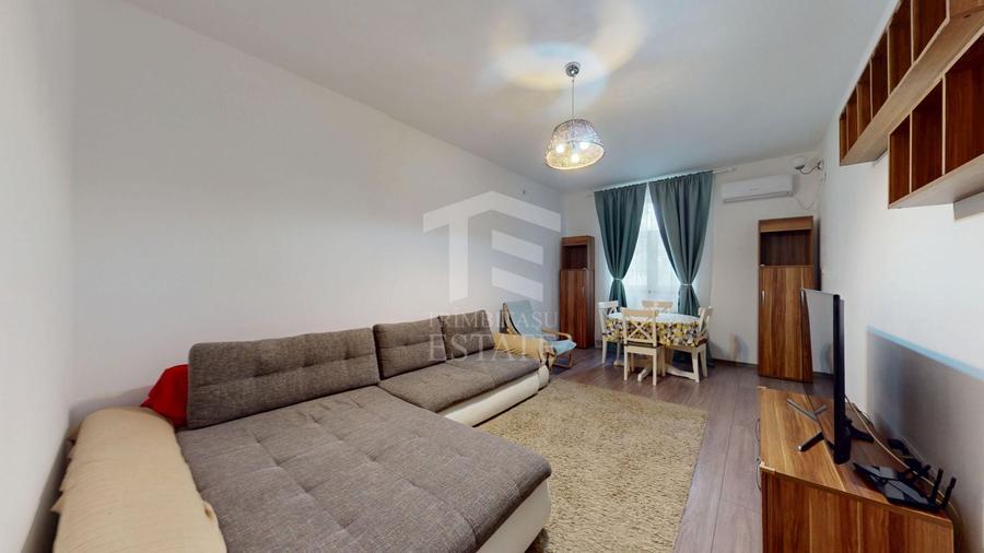 Apartament cu 2 camere semidecomandat, mobilat în Brâncoveanu
