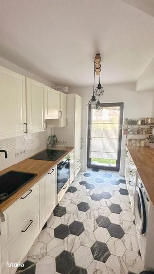 Apartament cu 2 camere, gradina, imobil tip vila, 2 parcari, zona Sub - 5