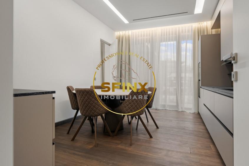 Apartament cu 5 camere decomandat, mobilat în Kiseleff
