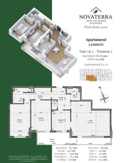 Apartament 3 camere decomandat Theodor Pallady metrou Nicolae Teclu - 6