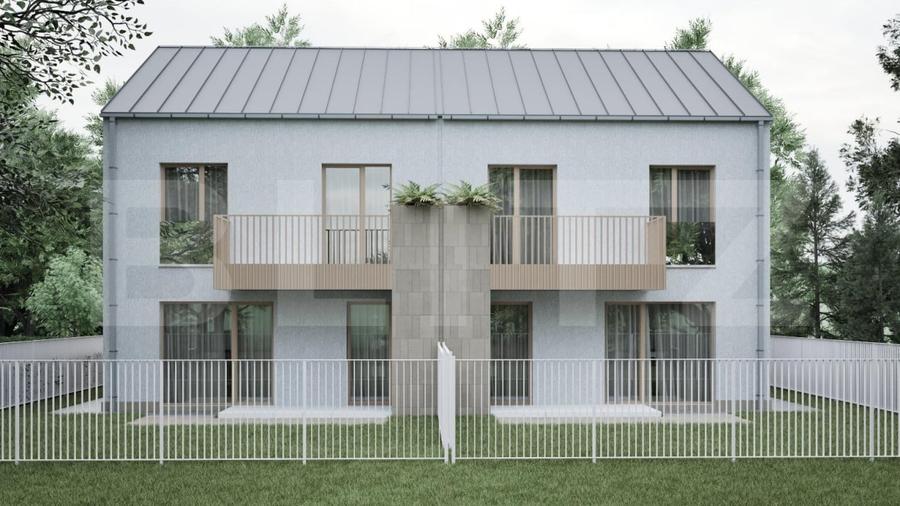 Duplex cu 4 camere cu Canalizare în Popești