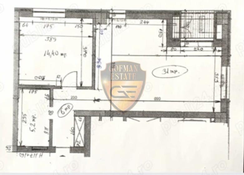 Apartament cu 2 camere decomandat, mobilat în Tomis Nord