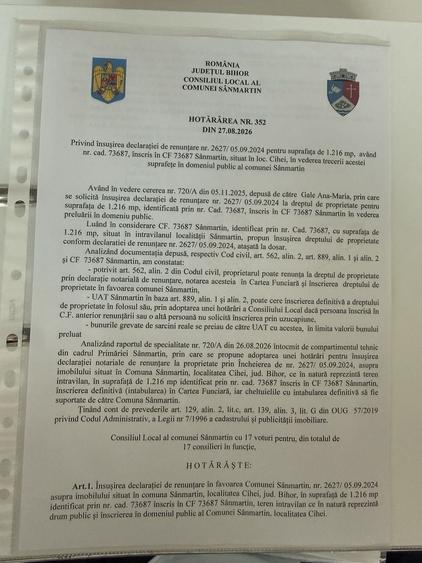 Spațiu comercial, în Sânmartin