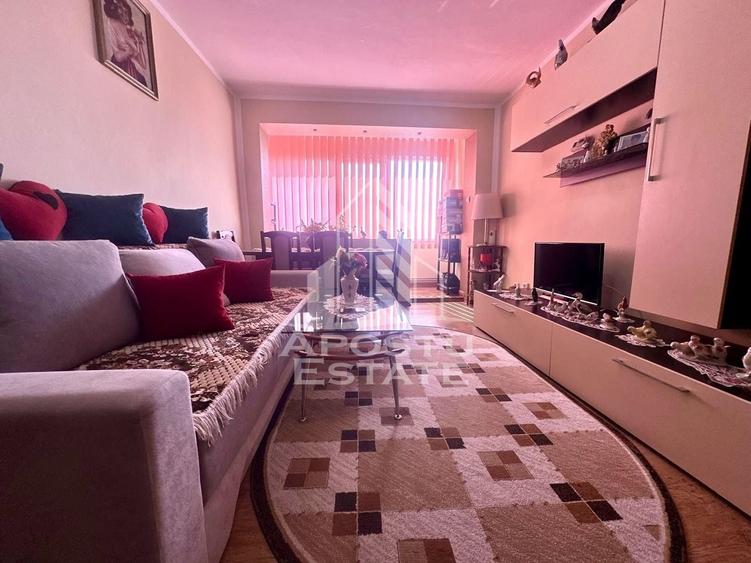 Apartament cu 2 camere semidecomandat în Șagului
