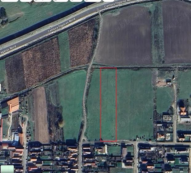 Teren intravilan cartier Meltea Fagaras pentru constructii case - 3