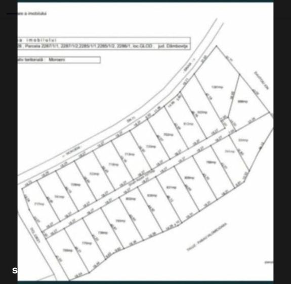 Oportunitate rara in Moroeni 20.000 mp intravilan, parcelat, deschide - 1