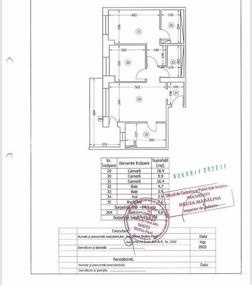 Apartament cu 3 camere decomandat, mobilat în Aviației