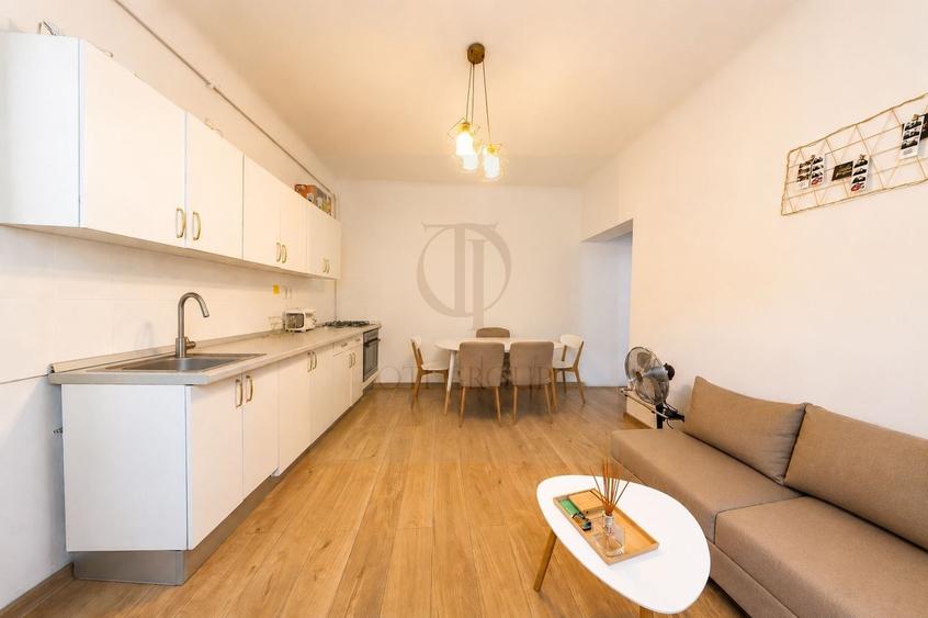 Apartament cu 3 camere semidecomandat, mobilat în Mănăștur