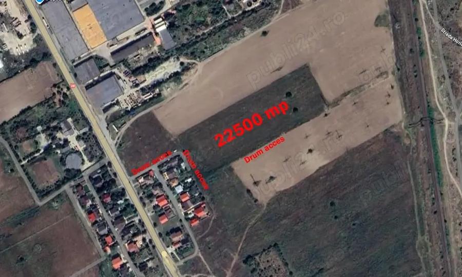 Teren de 22500 mp, în Fetești-Gară