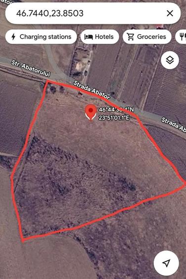 Teren agricol extravilan de 12500 mp, în Cojocna