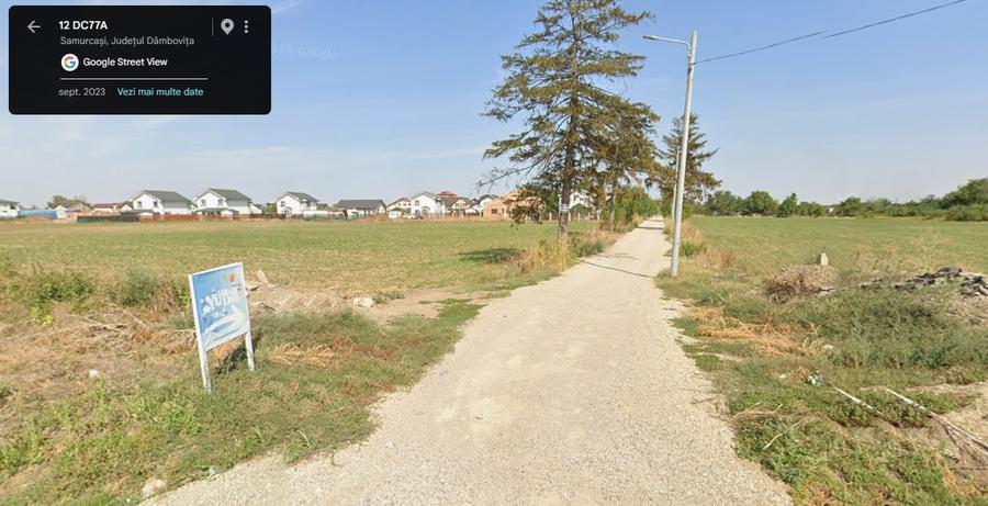 Teren Construcții intravilan de 1050 mp, în Samurcași