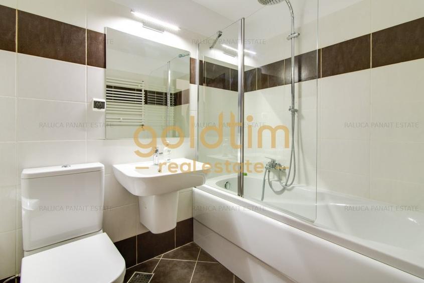 Apartament cu 2 camere semidecomandat, mobilat în Pipera