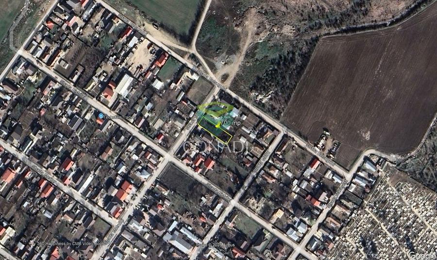 Teren Construcții intravilan de 700 mp, în Afumați
