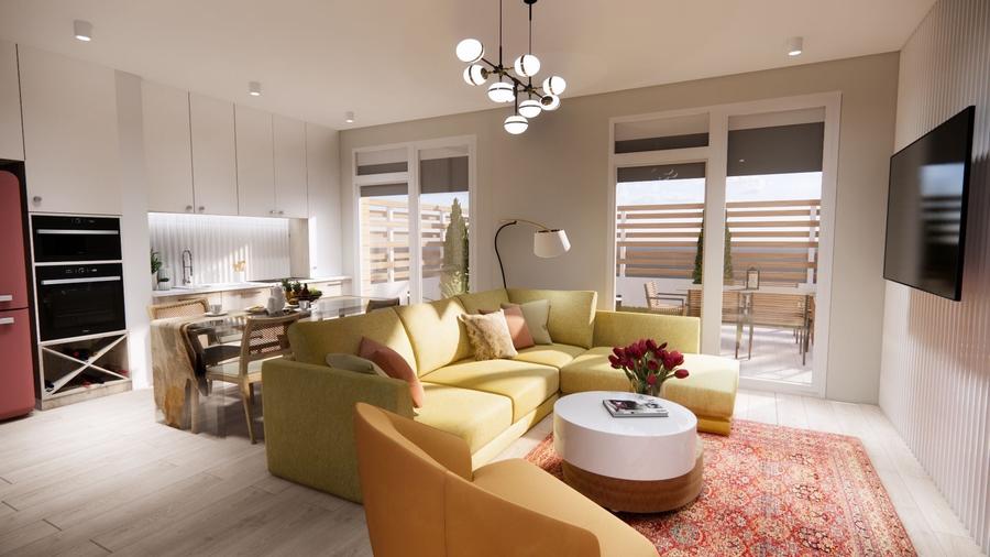 Penthouse cu 3 camere decomandat în UTA