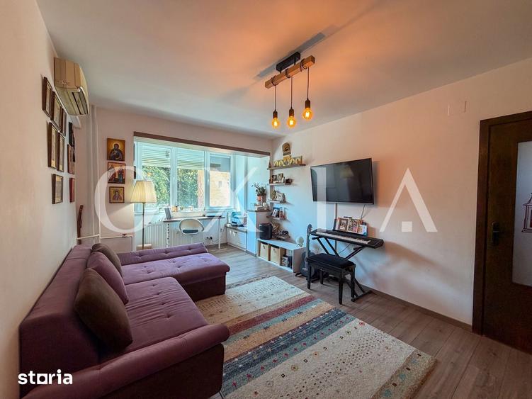 Apartament cu 3 camere semidecomandat în Olimpia-Stadion — fotografia 1