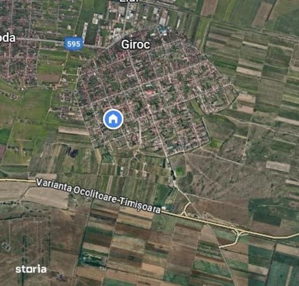 Teren de 573 mp, în Giroc