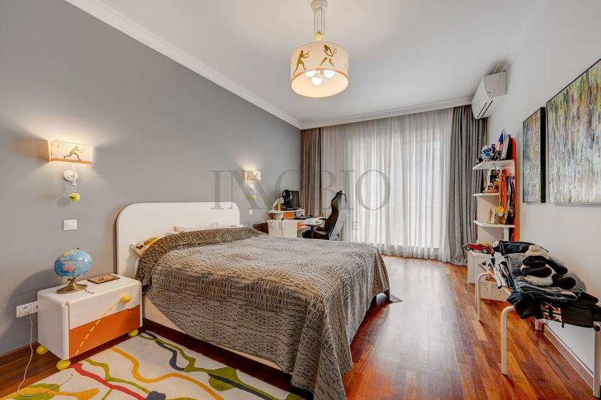Apartament cu 4 camere, mobilat în Herăstrău