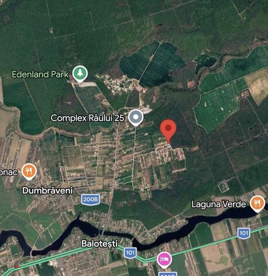 Teren de 644 mp, în Dumbrăveni