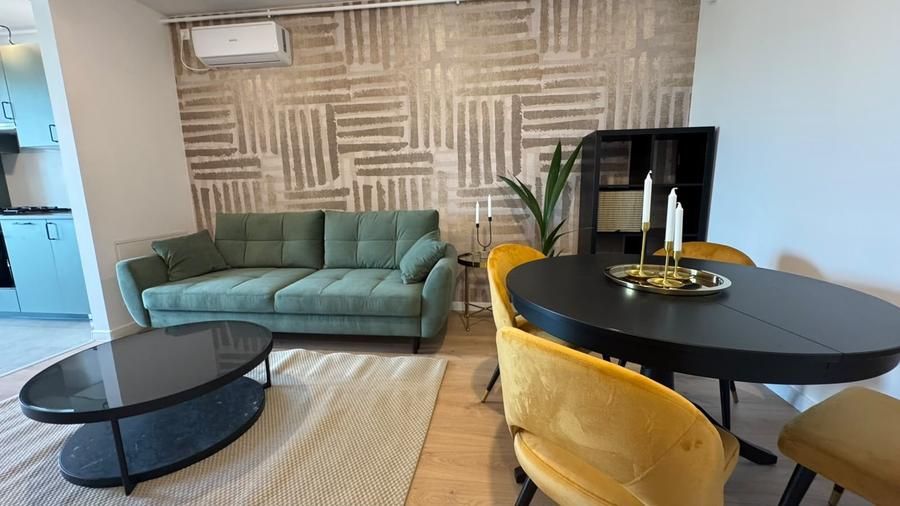 Apartament cu 2 camere, mobilat în Theodor Pallady