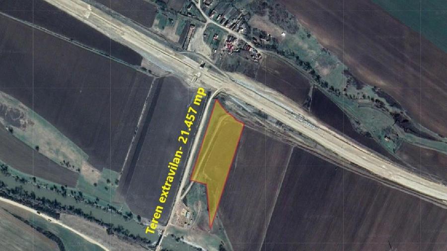 Teren extravilan- 21.457 mp, Cuci - Mures - 2