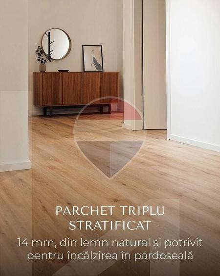 Apartament cu 2 camere decomandat în Noua