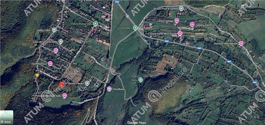 Teren Construcții intravilan de 2726 mp, în Sadu